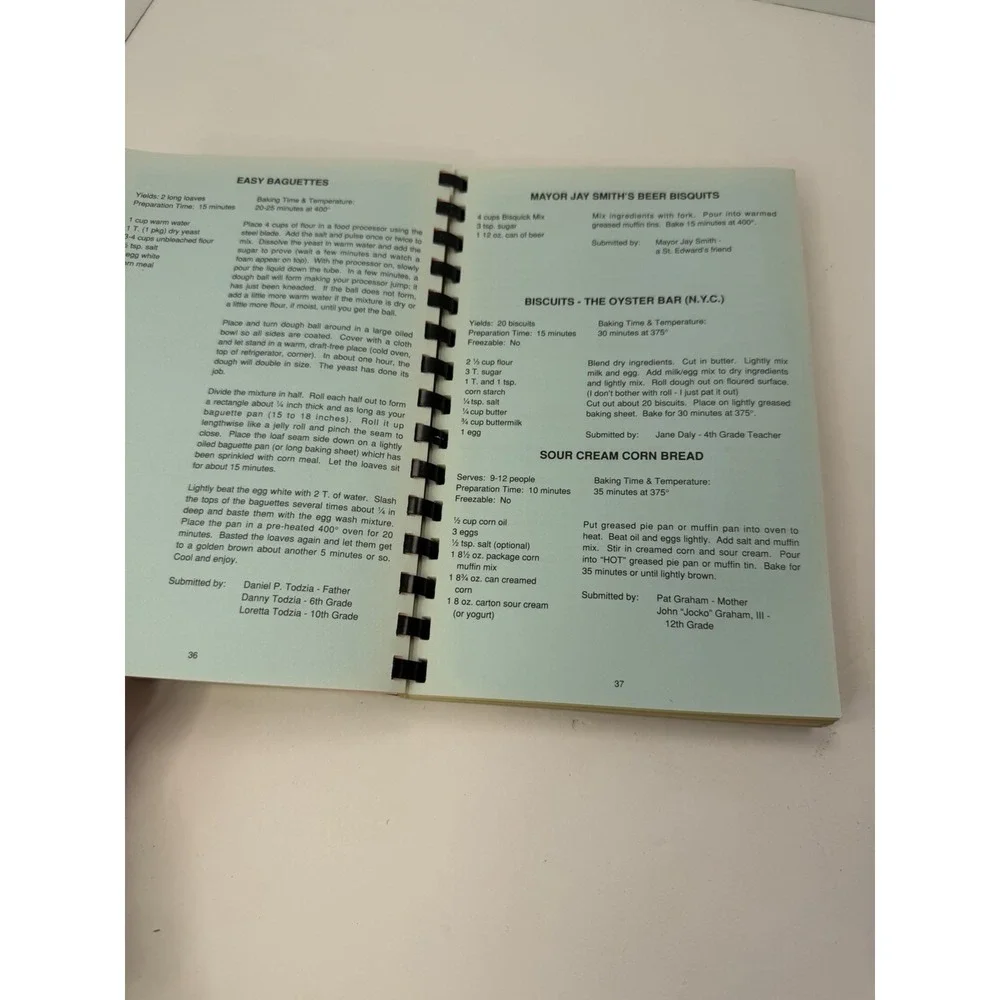 Vero Beach Florida Cookbook St Edward's Parents Association 1991-92 Vintage